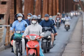 Khu vực Hà Nội trời chuyển mát, ngày có mưa rào và rải rác có dông. (Ảnh: Minh Quyết/TTXVN)