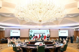 Một cuộc họp khẩn của các nước Vùng Vịnh diễn ra tại Kuwait hồi tháng 12 năm ngoái. (Ảnh: THX/TTXVN)