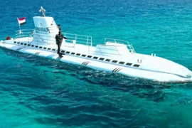 Một tàu ngầm của Sinbad Submarines được sử dụng ở Ai Cập, trong một bức ảnh tư liệu. (Nguồn: CNN)