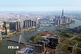 Thành phố Hồ Chí Minh - trung tâm kinh tế, văn hóa, du lịch đầu tàu của cả nước. (Ảnh: Tuấn Anh/TTXVN)