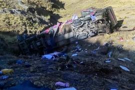 Một vụ tai nạn xe buýt ở Peru. (Ảnh minh họa: NBC News)