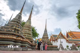 Khách du lịch tại Thủ đô Bangkok (Thái Lan). (Ảnh: THX/TTXVN)