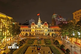 Trụ sở Ủy ban Nhân dân Thành phố Hồ Chí Minh ở Quận 1. (Ảnh: Vũ Sinh/TTXVN)