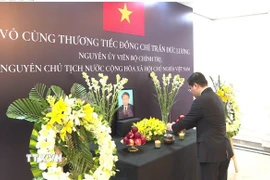 Lễ viếng nguyên Chủ tịch nước Trần Đức Lương tại Trung Quốc, Ấn Độ và Indonesia