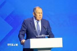 Ngoại trưởng Nga Sergei Lavrov. (Ảnh: THX/TTXVN)