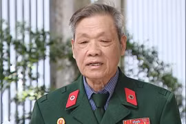 Cựu chiến binh Vũ Thành Kim. (Hình ảnh từ video/TTXVN)