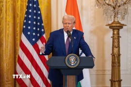 Tổng thống Mỹ Donald Trump. (Ảnh: THX/TTXVN)