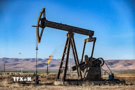 Giá dầu Brent giảm 1,49 USD, Giá dầu ngọt nhẹ West Texas Intermediate (WTI) của Mỹ giảm 1,61 USD/thùng. (Ảnh: AFP/TTXVN)