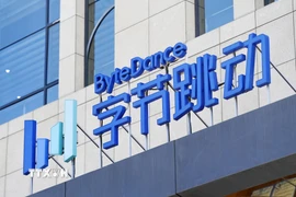 Văn phòng tập đoàn ByteDance tại Bắc Kinh (Trung Quốc). (Ảnh: Kyodo/TTXVN)