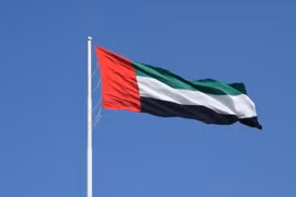 Quốc kỳ của UAE. (Nguồn: AA)