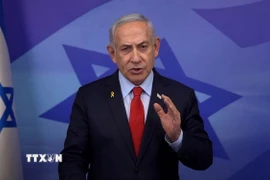 Thủ tướng Israel Benjamin Netanyahu. (Ảnh: THX/TTXVN)