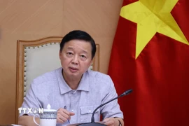 Phó Thủ tướng Trần Hồng Hà. (Ảnh: Văn Điệp/TTXVN)