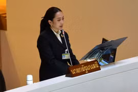 Thủ tướng Thái Lan Paetongtarn Shinawatra. (Ảnh: THX/TTXVN)