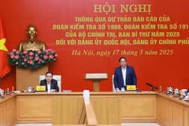 Thủ tướng, Chủ tịch Quốc hội chủ trì hội nghị thông qua dự thảo báo cáo kiểm tra