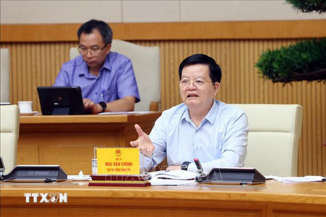 Phó Thủ tướng Mai Văn Chính phát biểu. (Ảnh: Phạm Kiên/TTXVN) ttxvn-muc-tieu-qgia-2.jpg