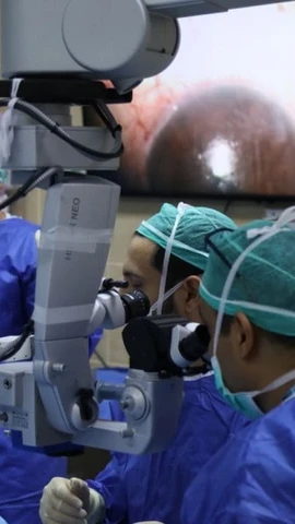 Đội ngũ phẫu thuật thực hiện ca cấy ghép tại Bệnh viện Rambam ở Haifa. (Nguồn: Trung tâm Y tế Rambam)