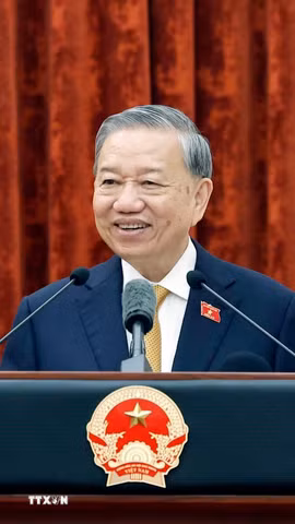 Tổng Bí thư, Chủ tịch nước Tô Lâm. (Ảnh: Thống Nhất/TTXVN)