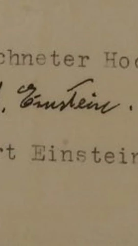 Bức thư của Albert Einstein, được Viện Gnazim ở Tel Aviv - kho lưu trữ văn học Do Thái lớn nhất thế giới - phát hiện vào tháng 11/2025. (Nguồn: TPS-IL)