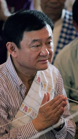 Cựu Thủ tướng Thái Lan Thaksin Shinawatra. (Ảnh: AFP/TTXVN)