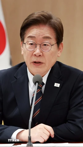 Tổng thống Hàn Quốc Lee Jae Myung. (Ảnh: Yonhap/TTXVN)