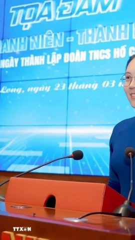 Cô giáo Vũ Thị Hiền Anh. (Ảnh: TTXVN phát)