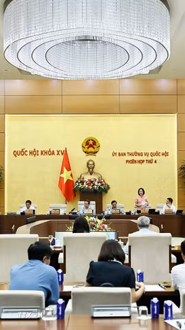 Quang cảnh phiên họp. (Ảnh: Doãn Tấn/TTXVN)