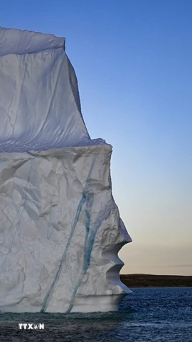 Vịnh Scoresby, Greenland. (Nguồn: AFP/TTXVN)