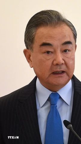 Bộ trưởng Ngoại giao Trung Quốc Vương Nghị. (Nguồn: AFP/TTXVN)