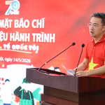 Bí thư Trung ương Đoàn, Chủ tịch Hội Liên hiệp Thanh niên Việt Nam Nguyễn Tường Lâm. (Ảnh: PV/Vietnam+)