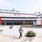Bệnh viện Bạch Mai cơ sở 2. (Ảnh: PV/Vietnam+)