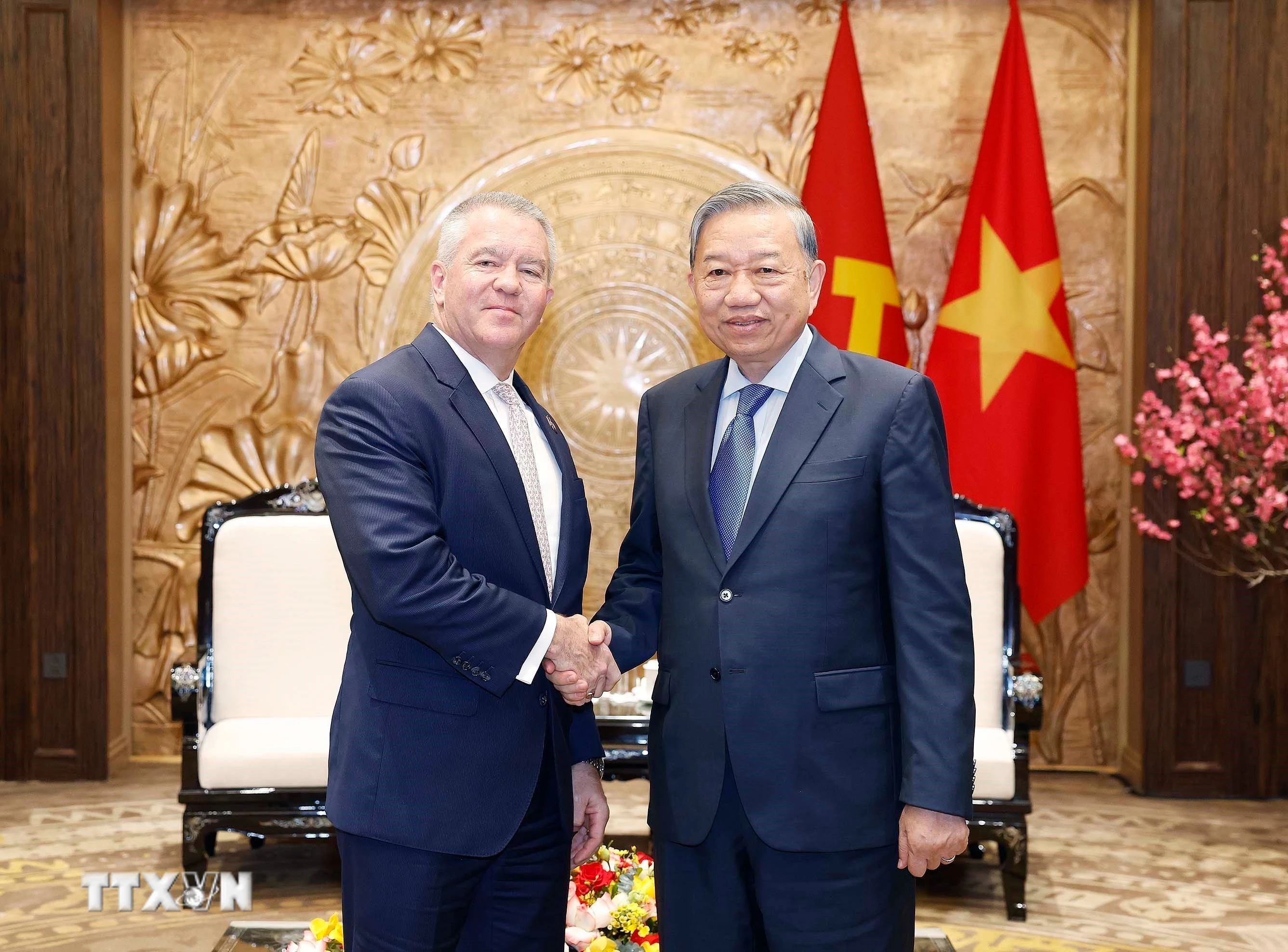 Tổng Bí thư Tô Lâm tiếp Trợ lý Ngoại trưởng Hoa Kỳ, thúc đẩy quan hệ Đối tác Chiến lược Toàn diện