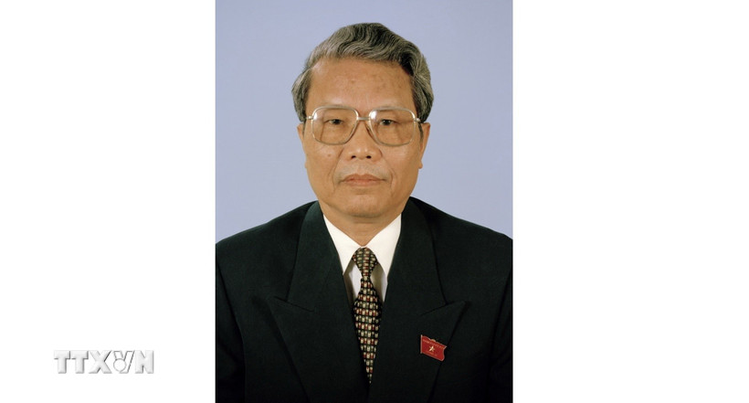 Nguyên Ủy viên Bộ Chính trị, nguyên Chủ tịch nước Trần Đức Lương. (Nguồn: TTXVN)