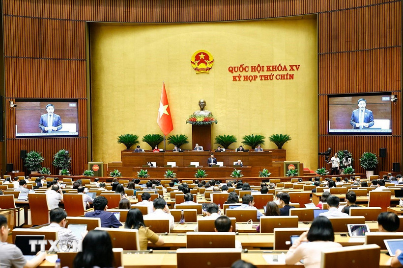 Quang cảnh phiên chất vấn của Quốc hội. (Ảnh: Doãn Tấn/TTXVN)