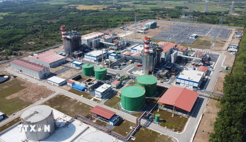 Nhà máy nhiệt điện Nhơn Trạch 3 và 4, tỉnh Đồng Nai. (Ảnh: Công Phong/TTXVN)