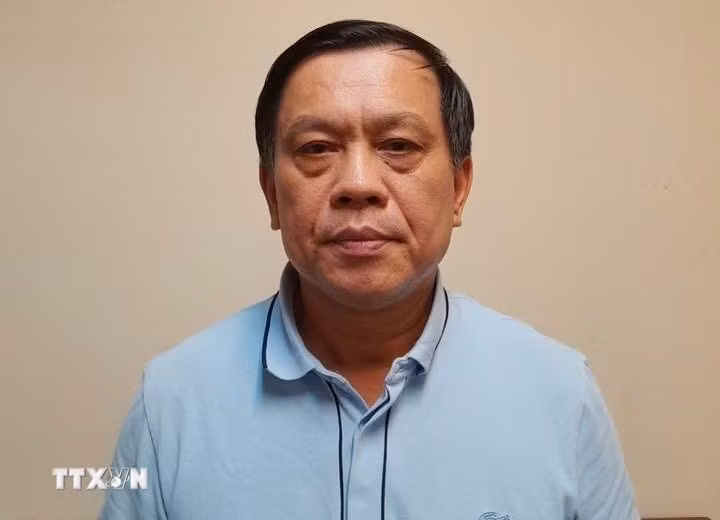 Bị can Nguyễn Bá Hoan, nguyên Thứ trưởng Bộ Lao động-Thương binh và Xã hội. (Ảnh: TTXVN phát)