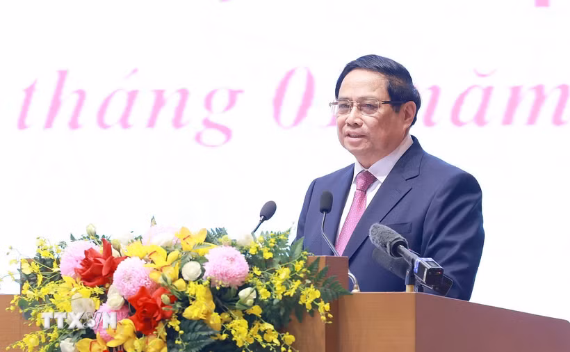 Thủ tướng Phạm Minh Chính. (Ảnh: Dương Giang/TTXVN)