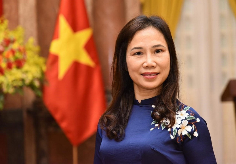 Đại sứ Việt Nam tại Sri Lanka Trịnh Thị Tâm. (Ảnh: Ngọc Thúy/TTXVN)
