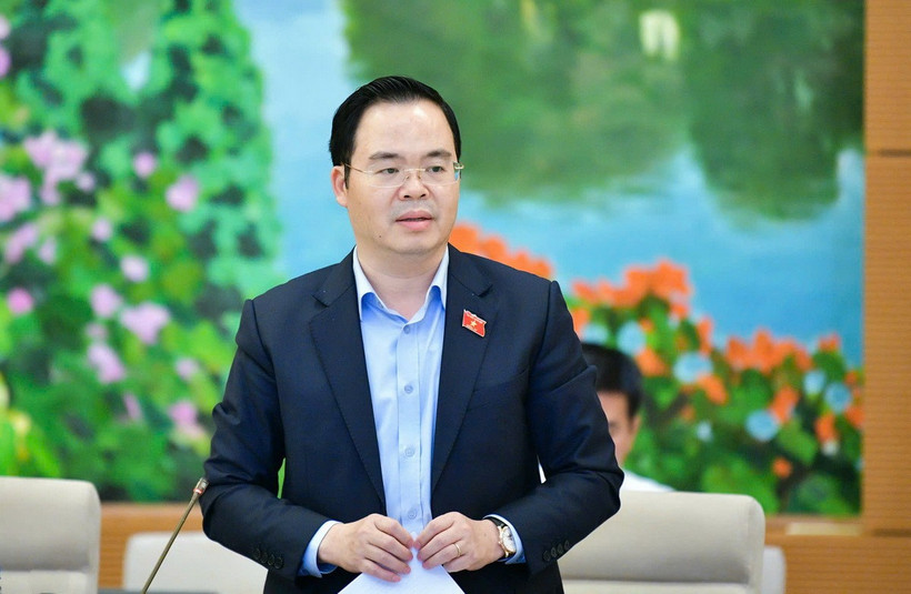 Tiến sỹ Trần Văn Khải - Phó Bí thư Đảng ủy Ủy ban Khoa học, Công nghệ và Môi trường của Quốc hội.