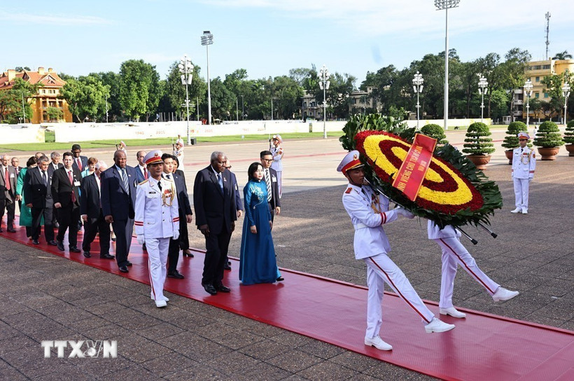 Các hoạt động của Chủ tịch Quốc hội Cuba Esteban Lazo Hernández tại Hà Nội