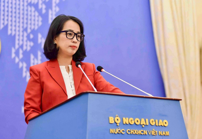Người Phát ngôn Bộ Ngoại giao Việt Nam Phạm Thu Hằng. (Nguồn: Bộ Ngoại giao)