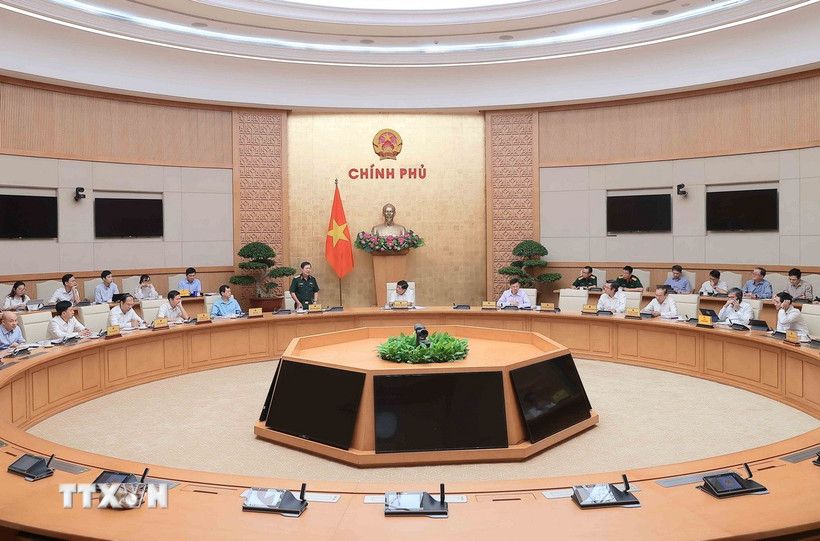 Quang cảnh cuộc họp. (Ảnh: An Đăng/TTXVN)