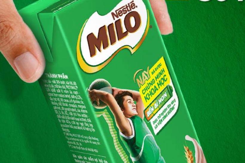 Thực phẩm bổ sung sữa lúa mạch Nestlé Milo