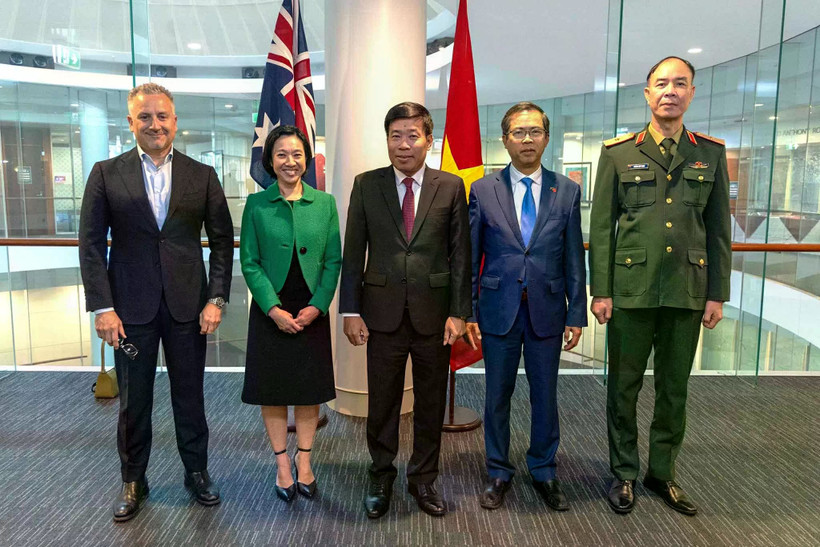 Các đại biểu tham dự Đối thoại Chiến lược Ngoại giao và Quốc phòng lần thứ 10 giữa Việt Nam và Australia. (Nguồn: Thế giới và Việt Nam)