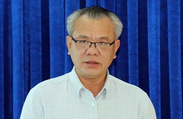 Giám đốc Sở Y tế Bạc Liêu Bùi Quốc Nam.