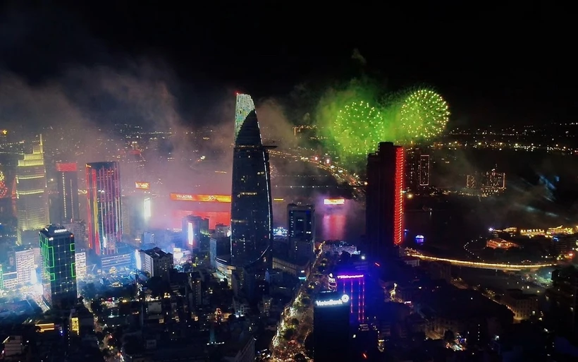 Ho Chi Minh City will develop in harmony to awaken its potential and create a leap forward for the city after merging with Binh Duong and Ba Ria-Vung Tau. (Photo: VNA)
