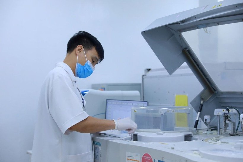 Quy mô thực tế của thị trường y tế Việt Nam đạt mức tăng trưởng trung bình khoảng 28% mỗi năm. (Ảnh minh họa. Nguồn: TTXVN)