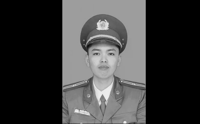 Thiếu tá Nguyễn Đăng Khải. (Nguồn: Bộ Công an)