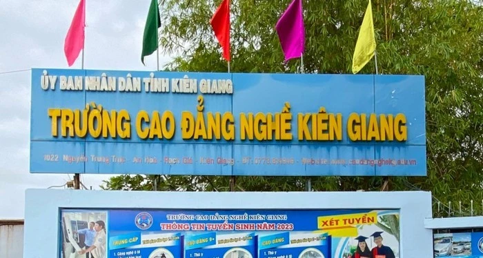 Trường Cao đẳng nghề Kiên Giang.