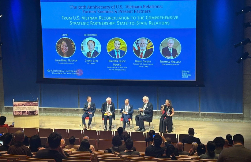 Toàn cảnh buổi tọa đàm. (Ảnh: Lê Hoàng/TTXVN)