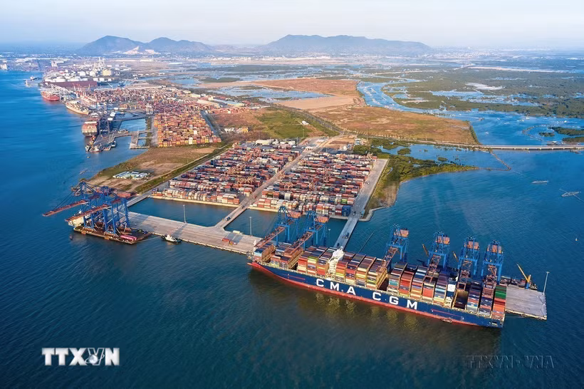 Cảng Quốc tế Gemalink. (Ảnh: TTXVN phát)
